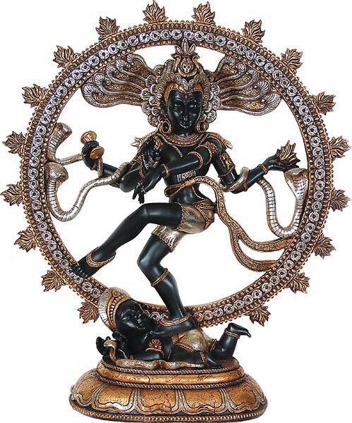 Asian Religious statue - Shiva Large-Scale Sculpture Deity